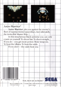 Astro Warrior (No Limits®) Box Art