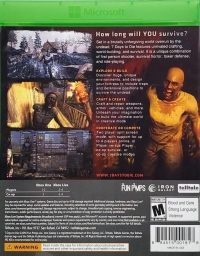 7 Days to Die Box Art