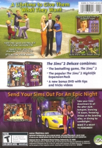 Sims 2, The: Deluxe Box Art