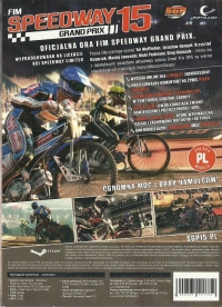 FIM Speedway Grand Prix 15 Box Art