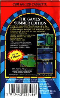 Games, The: Summer Edition - Kixx Box Art