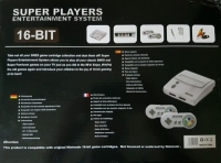 Super Players Entertainment System Box Art