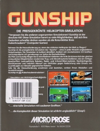 Gunship (grey box / disk) [DE] Box Art