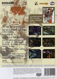 Metal Gear Solid 2: Sons of Liberty [ES] Box Art
