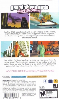 Grand Theft Auto: Vice City Stories Box Art