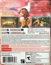 Final Fantasy X | X-2 HD Remaster [CA] Box Art