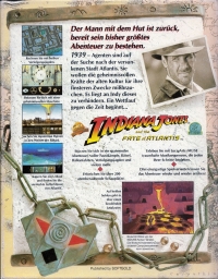 Indiana Jones and the Fate of Atlantis [DE] Box Art