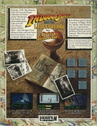 Indiana Jones and The Last Crusade: The Graphic Adventure [DE] Box Art