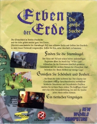 Erben der Erde: Die große Suche (CD-ROM) Box Art