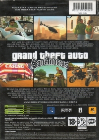 Grand Theft Auto: San Andreas [NL] Box Art
