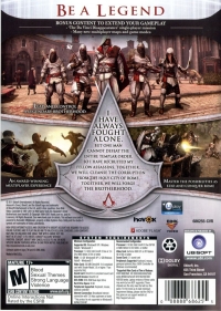 Assassin's Creed: Brotherhood Box Art