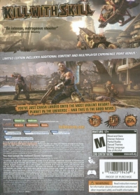 Bulletstorm - Limited Edition Box Art