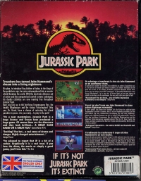 Jurassic Park [UK] Box Art