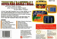 Tecmo Super NBA Basketball Box Art