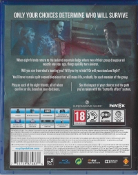 Until Dawn - Extended Edition Box Art