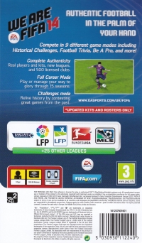 FIFA 14 - Legacy Edition Box Art