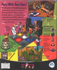 Sims, The: House Party (big box) Box Art