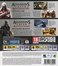 Assassin's Creed: Brotherhood / Assassin's Creed: Revelations [DK][FI][NO][SE] Box Art