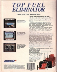 Top Fuel Eliminator Box Art