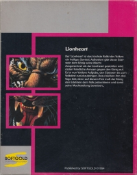 Lionheart - Top Shots Deluxe Box Art