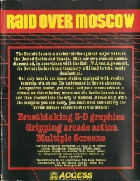 Raid Over Moscow Box Art