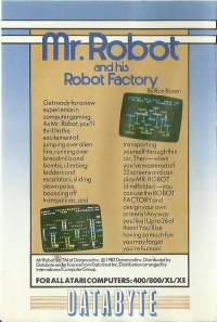 Mr. Robot and his Robot Factory Box Art