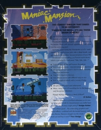 Maniac Mansion - Kixx XL Box Art