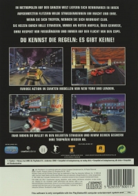 Midnight Club: Street Racing [DE] Box Art