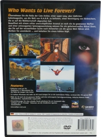 Operative, The: No One Lives Forever (yellow USK rating) Box Art