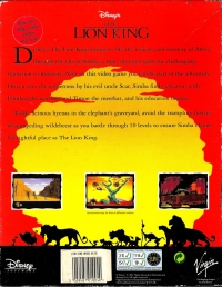 Disney's The Lion King (AGA) Box Art