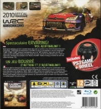 WRC: FIA World Rally Championship 2010 (Includes PS3 Game Wheel) [NL] Box Art