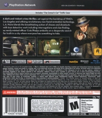L.A. Noire (GameStop) Box Art