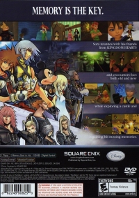 Kingdom Hearts Re: Chain of Memories Box Art