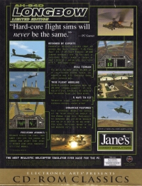 Jane's AH-64D Longbow - Limited Edition - CD-ROM Classics Box Art