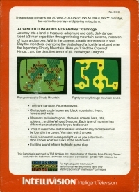 Advanced Dungeons & Dragons (white label) Box Art