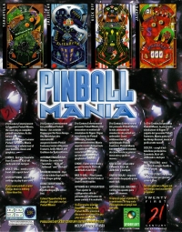 Pinball Mania Box Art