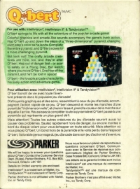 Qbert [CA] Box Art