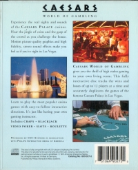 Caesars World of Gambling (CD-i Case) Box Art