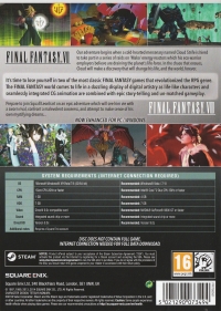 Final Fantasy VII / Final Fantasy VIII: Double Pack Edition Box Art