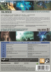 Final Fantasy XIII / Final Fantasy XIII-2: Double Pack Edition Box Art