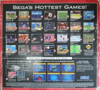 Sega Genesis - Sonic Spinball (yellow border label) Box Art