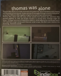Thomas Was Alone - Collector's Editon Box Art