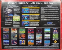 Sega Genesis - Sonic 2 System (Ecco the Dolphin / Free Cellular) Box Art