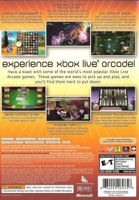 Xbox Live Arcade Unplugged Volume 1 Box Art