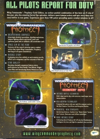 Wing Commander: Prophecy: Gold Edition Box Art