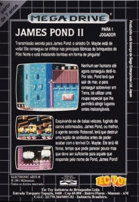 James Pond II Box Art