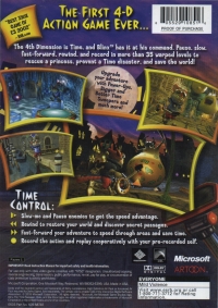 Blinx: The Time Sweeper - Platinum Hits Box Art