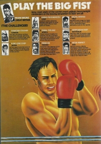 Frank Bruno's Boxing (disk) Box Art