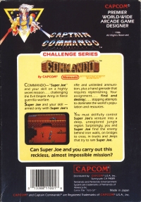 Commando (5 screw cartridge) Box Art