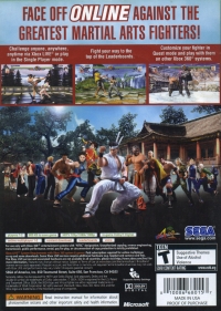 Virtua Fighter 5 Online Box Art